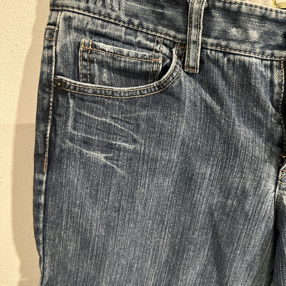 Loft Ann‎  taylor relaxed And Straight Jeans Wash Blue Size P6 - Picture 4 of 12